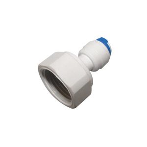 מחבר פלסטיק ישר מהיר "1/4 להברגה נקבה "1/2 (תואם 37DM055)