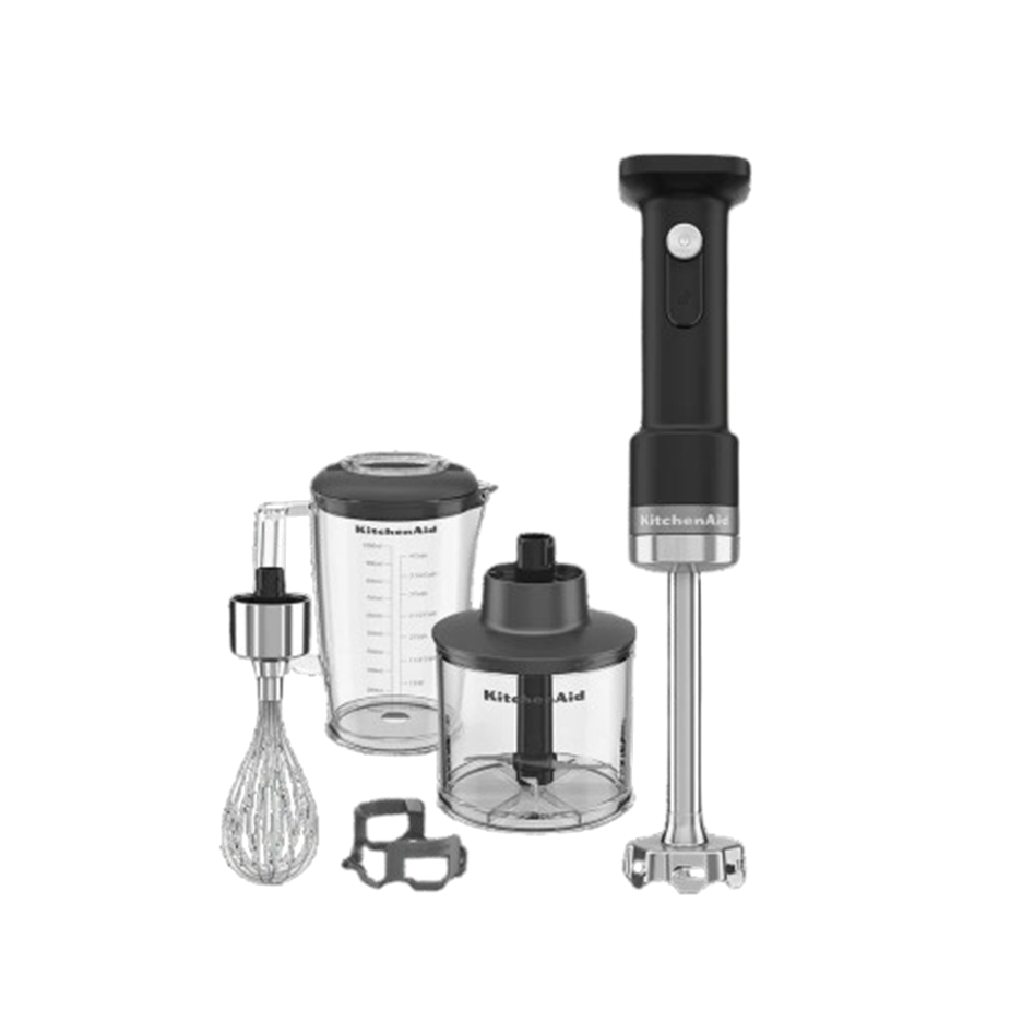בלנדר מוט אלחוטי עם אביזרים ללא בטרייה Kitchenaid 5KHBRV05BM קיצ'נאייד