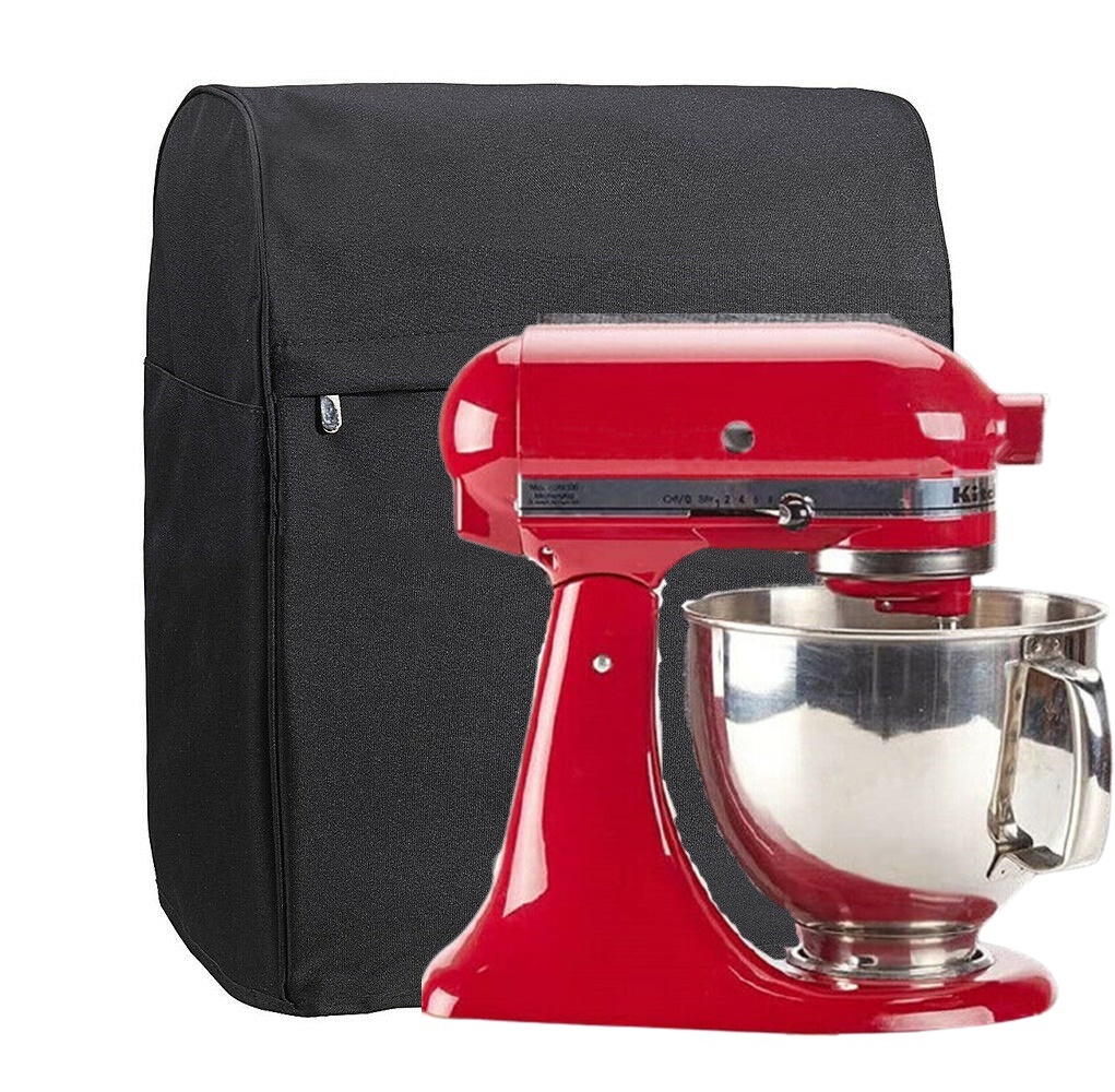 כיסוי שחור איכותי למיקסר Kitchenaid לדגמי 5 ל
